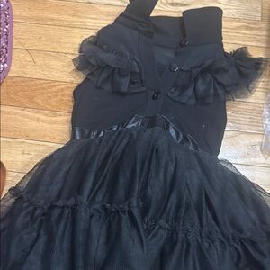 Elegant Black Kids Formal Dress
